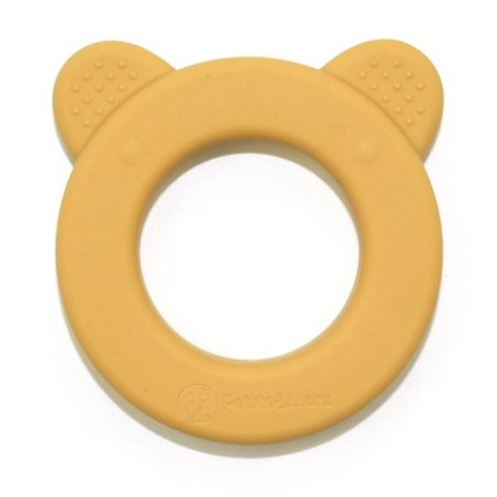 Petite&Mars Beary Dentaruolo With Rattle Intense Ochre 0 M 1 Piece