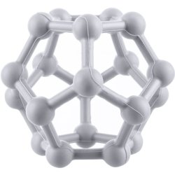 Zopa Silicone Teether Atom Dove Grey 1 Piece