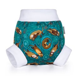 Bamboolik Pullup Cover Otters In Love Size M 712 Kg 1 Piece