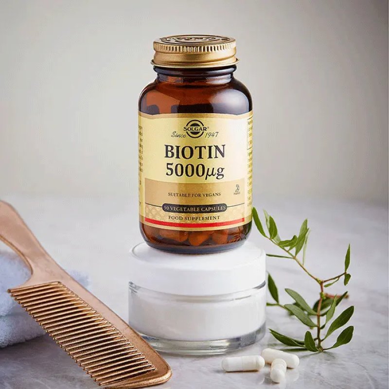 Solgar Biotin 5000 mcg Vitamine unique