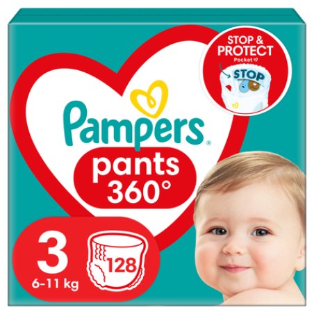 Pampers Pants Mega Size 4 - 2 Packs Of 66 Diapers