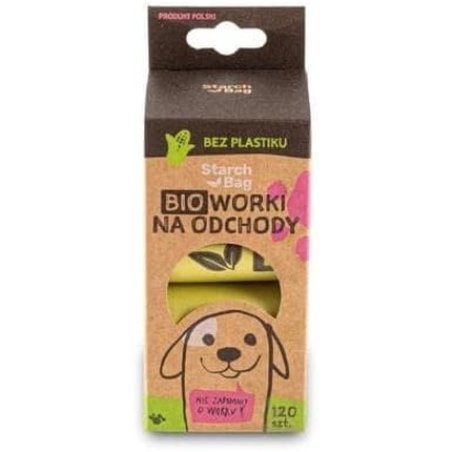STARCH BAG - Dog poop bags - 8 x 15
