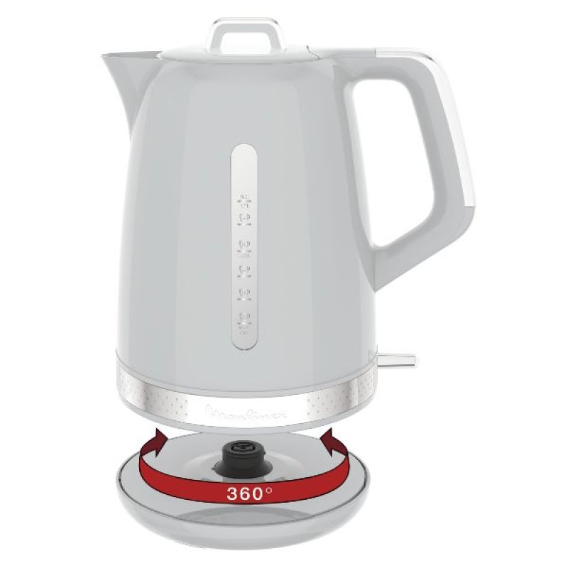 BOUILLOIRE 1,7L 2400W SOLEIL POIVRE *