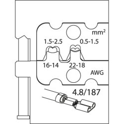 Gedore Modul-Einsatz für Flachsteckhülsen
