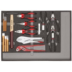 Gedore Wkz.Satz Zangen Schlagwkz.CT-Modul 29tlg
