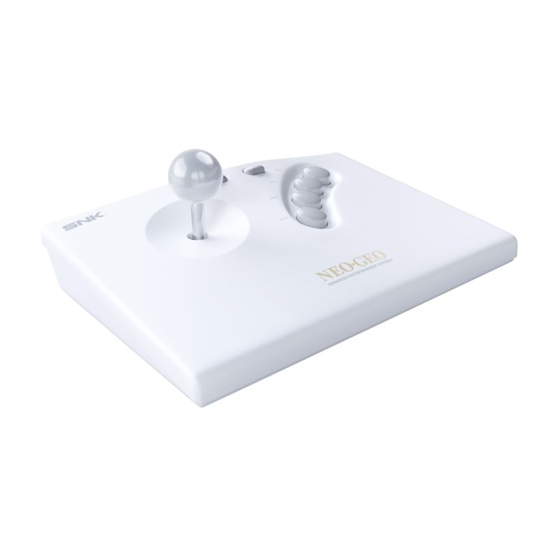SNK Corporation Neo Geo Arcade Stick White Joystick Digital