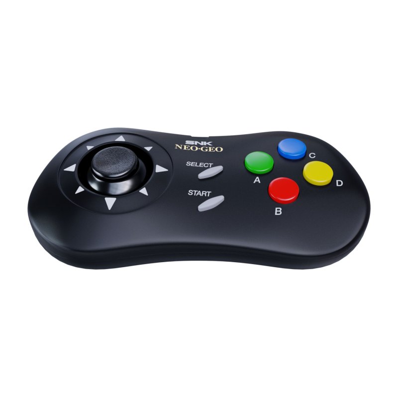 SNK Corporation Neo Geo Gamepad Black Digital