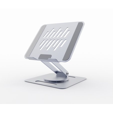 SOPORTE GEMBIRD PORTATIL HASTA 15.6'' ELEVADOR GIRATORIO GRIS