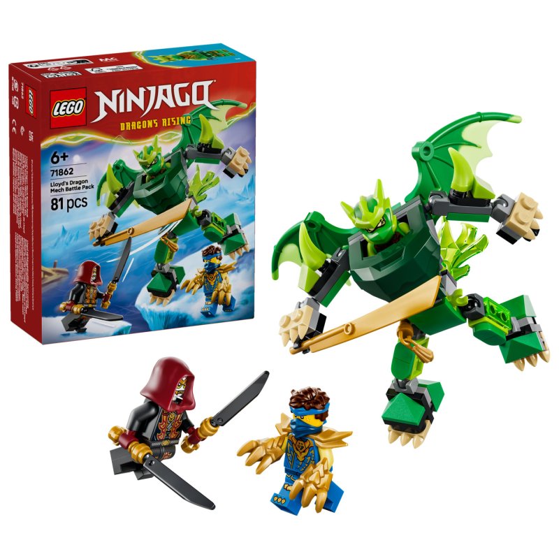71862 LEGO 71862 NINJAGO Lloyds Drachen-Mech Battle Set (2.5.)