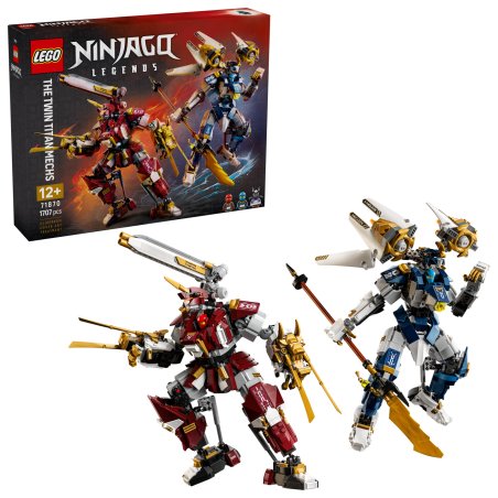 71870 LEGO 71870 NINJAGO Die Zwillings-Titanmechs (2.5.)