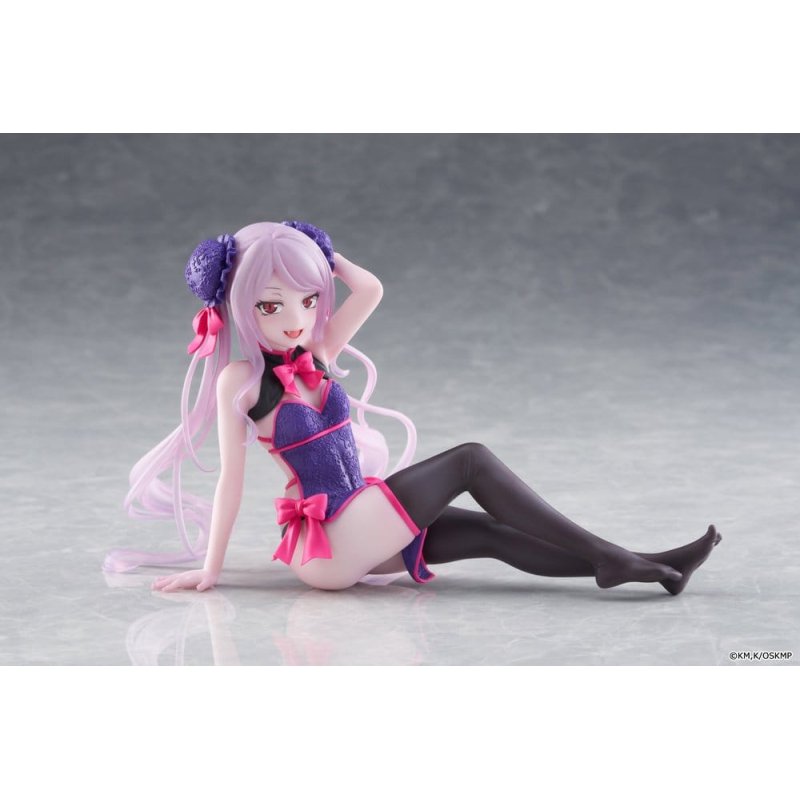 Overlord Desktop Cute PVC Statue Shalltear Chinese Dress Ver. 13 cm