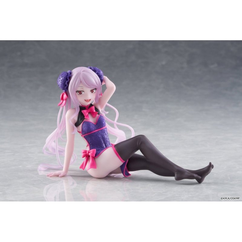Overlord Desktop Cute PVC Statue Shalltear Chinese Dress Ver. 13 cm