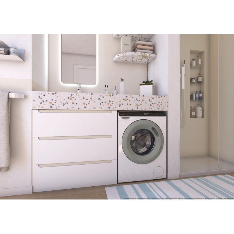 Candy CW50-BP12307GU-S machine à laver Charge avant 5 kg 1200 tr/min Blanc