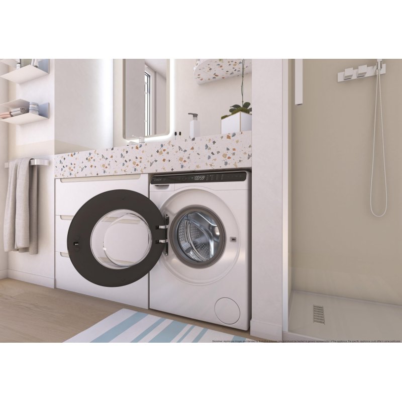 Candy CW50-BP12307GU-S washing machine Front-load 5 kg 1200 RPM White