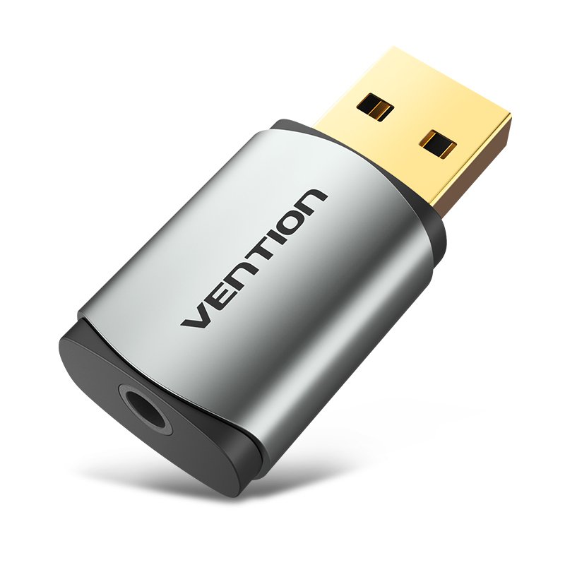 Carte son externe USB Vention (Gris)