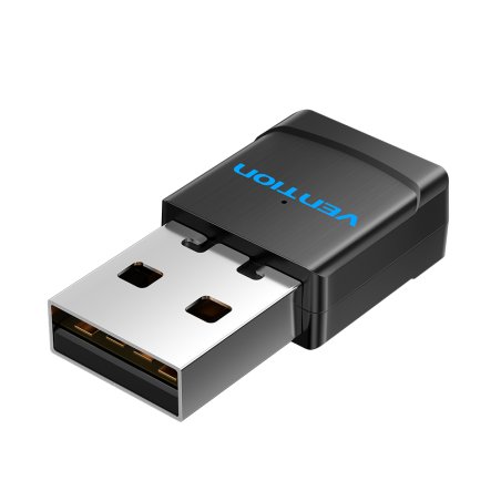 Vention USB Wi-Fi Dual Band Adapter 2.4G/5G Black