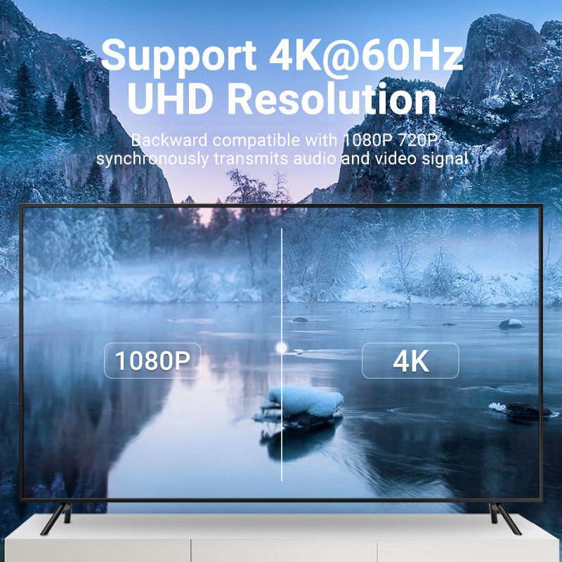 Vention Type-C to HDMI Adapter Gray Alloy Type