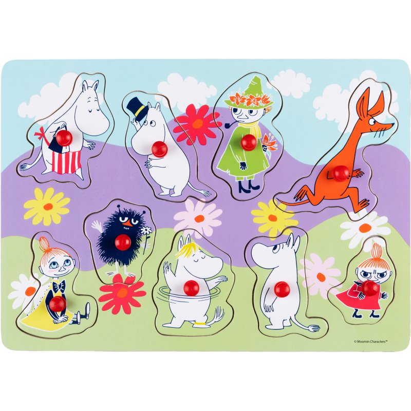 Moomin - Peg puzzle Spring (35527006)