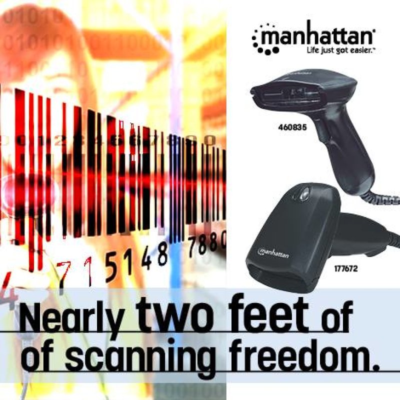Barcodescanner Manhattan LongRange