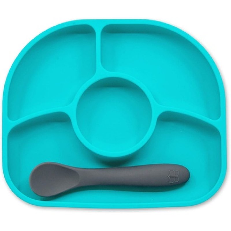 Yumi Silicone Plates and Spoons for Children and Newborns