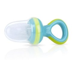 Nuby Nibbler With Cap, Baby Led Feeding, Free Hygiene Lid, Easy Clean Detachable