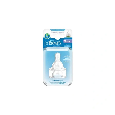 Dr Brown's Teat Options Level 4 Standard - 2 Units