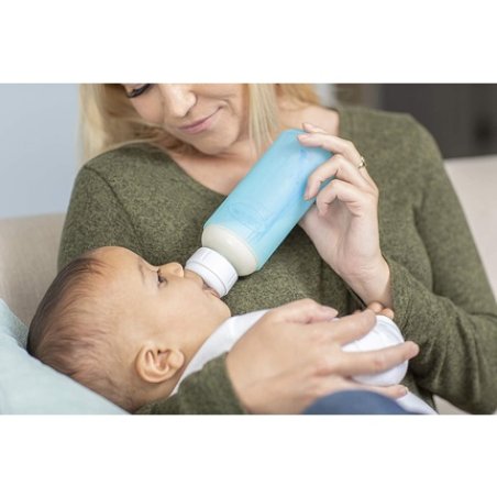 Dr. Brown's Natural Flow Options Narrow Glass Baby Bottle, Clear, Single, 8 Oz