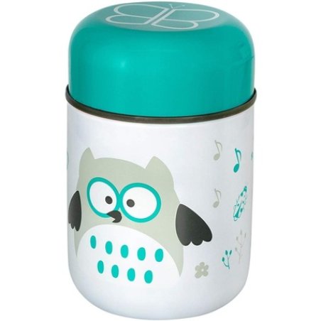 Bbluv Food Insulated Container with Spoon and Bowl Aqua