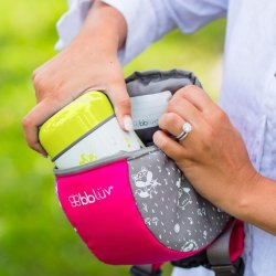 Bbluv B0122L Food Stainless Steel Flask 300ml with Bowl and Spoon - Lime