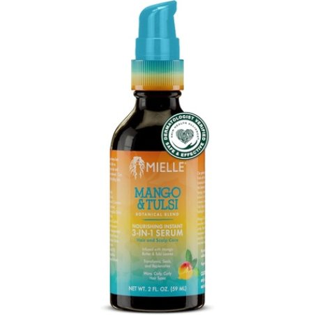Mielle Nourishing Instant 3-In-1 Serum Mango & Tulsi 2 Fl Oz 59 Ml