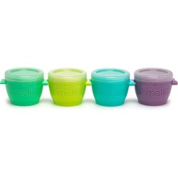 Melii Snap & Go Baby Food Freezer Storage Containers & Snack Containers
