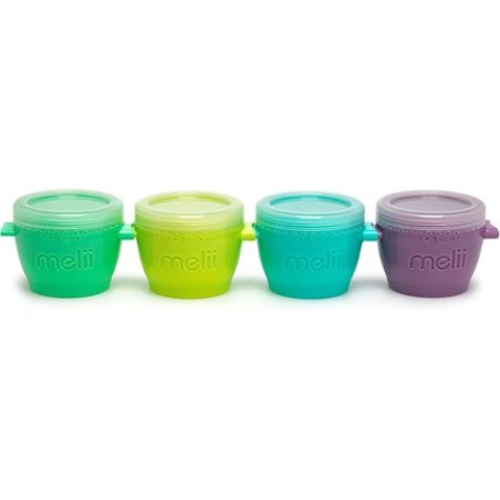 Melii Snap & Go Baby Food Freezer Storage Containers & Snack Containers