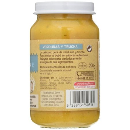 Babybio Menu Tradicion Trout 200g