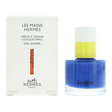 Herms Paris Nail Enamel 62 Bleu Electrique Nail Polish 15ml
