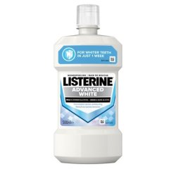 Listerine Mouthwash Advanced White Effective Oral Care