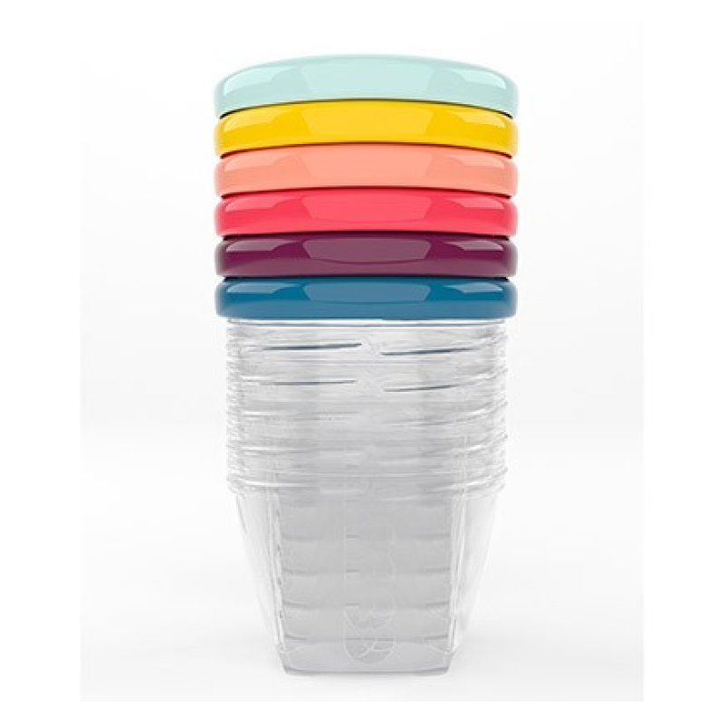 BabyMoov Babybowls 6oz Bowl 0.177 L Multicolour, Transparent 6 pc(s)