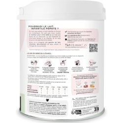 Popote Organic Infant Milk Powder 800g