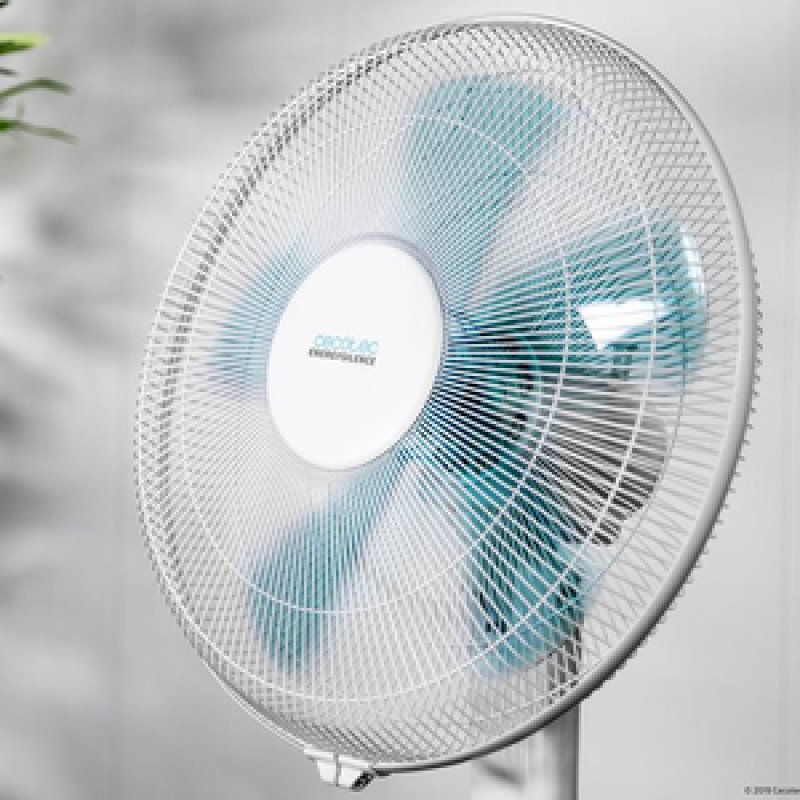 Ventilateur sur pied Cecotec compatible EnergySilence 520 Power - Ø 40cm (Blanc)