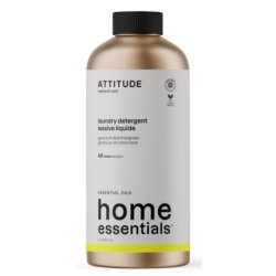 Attitude Home Essentials Laundry Detergent Geranium & Lemongrass 1000 Ml