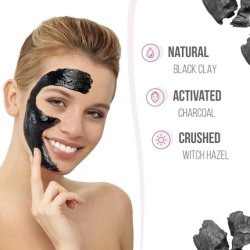 7th Heaven Charcoal & Black Clay Peel Off Mask 100ml With Witch Hazel