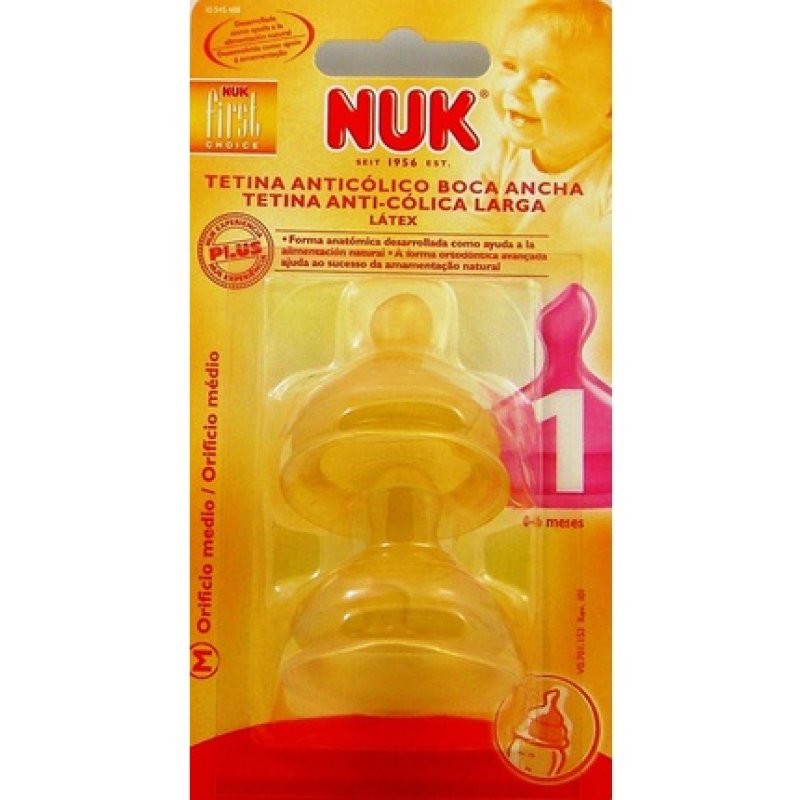 Nuk Roche's First Anatomic Nipple for Baby Bottle