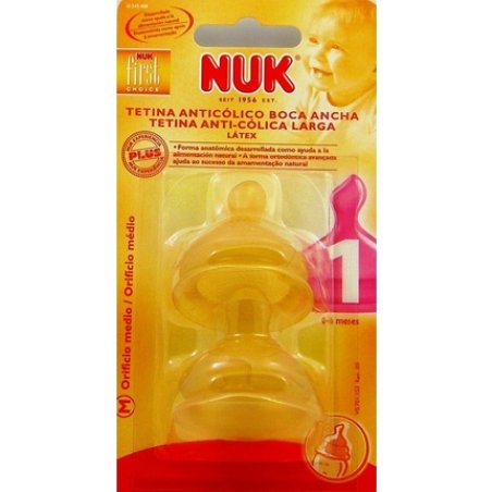 Nuk Roche's First Anatomic Nipple for Baby Bottle