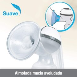 NUK Jolie Manual Breast Pump with Soft Silicone Cushion and Ergonomic Pump Lever