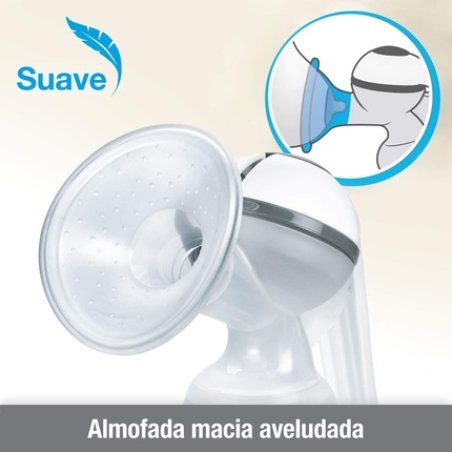 NUK Jolie Manual Breast Pump with Soft Silicone Cushion and Ergonomic Pump Lever