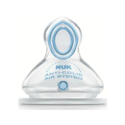 Nuk First Choice Anatomical Anticolic Nipple Xl Silicone Food