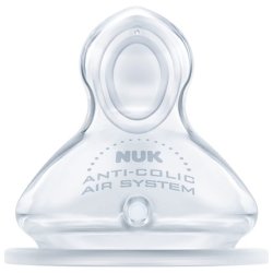 Nuk First Choice Teats For Babies Aged 0-6 Months, Silicone Teats