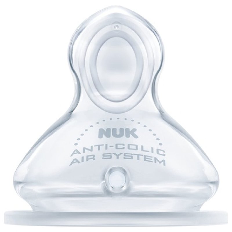 Nuk First Choice Teats For Babies Aged 0-6 Months, Silicone Teats