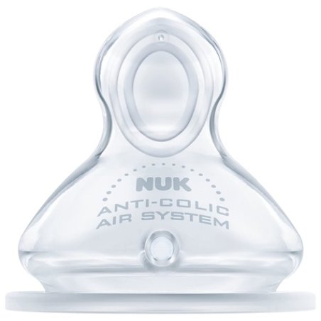 Nuk First Choice Teats For Babies Aged 0-6 Months, Silicone Teats