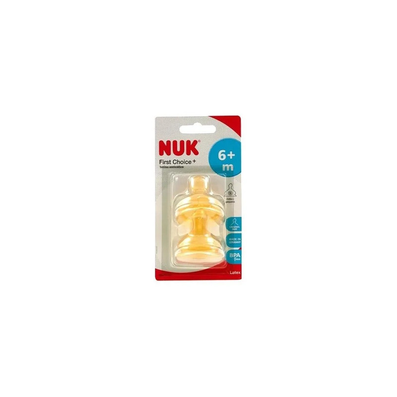 Nuk Nuk Feliubadalo Latex Teat Firstchoice T2l