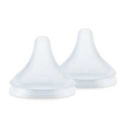 Nuk Nuk Silicone Anticolic Teat Perfect Match Flow Medium 2 Units